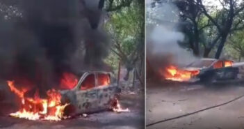 Car Catches Fire In Gurugram